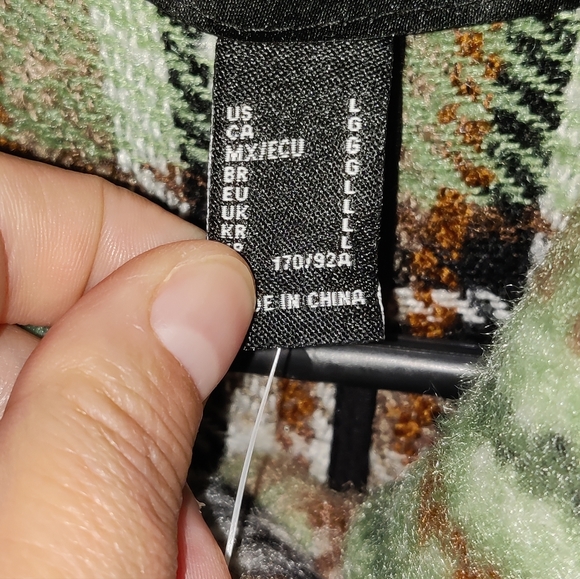 NWT  Pleated Buttoned Duster Jacket - Picture 8 of 10